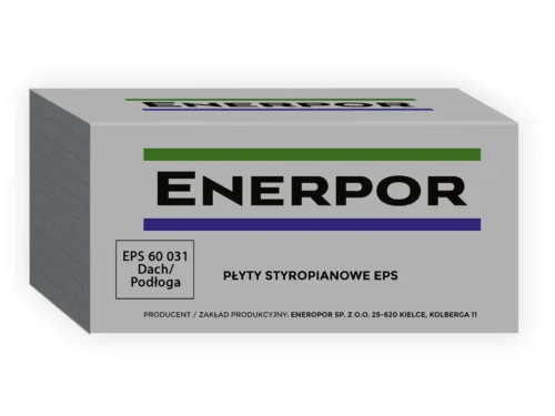 Styropian fasada/dach/podłoga grafit EPS 60 031